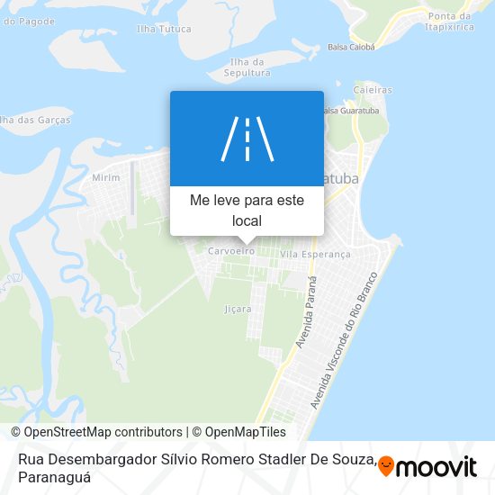 Rua Desembargador Sílvio Romero Stadler De Souza mapa