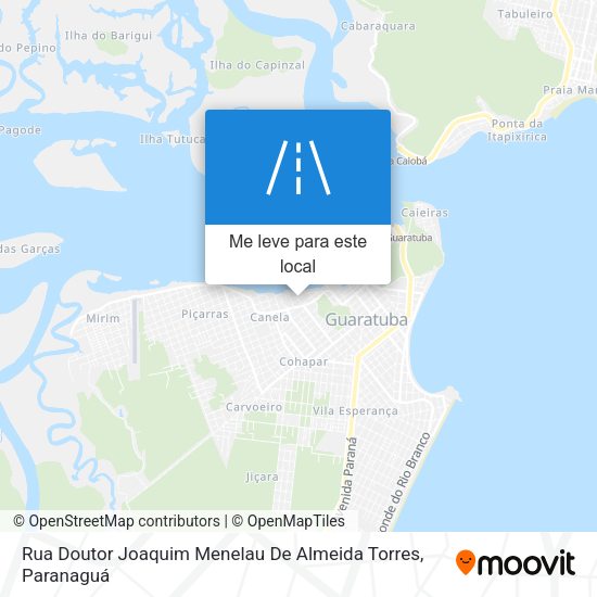 Rua Doutor Joaquim Menelau De Almeida Torres mapa