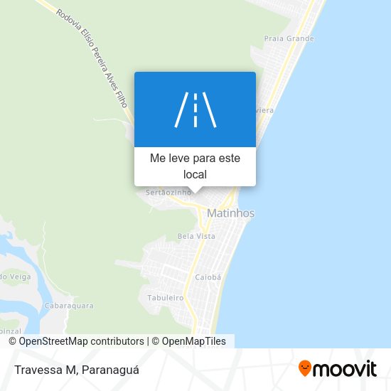 Travessa M mapa