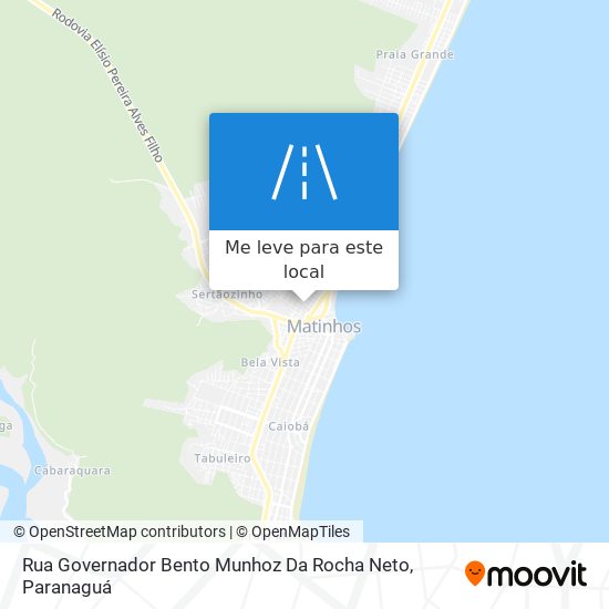 Rua Governador Bento Munhoz Da Rocha Neto mapa