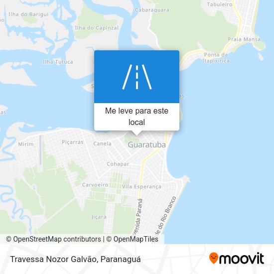 Travessa Nozor Galvão mapa