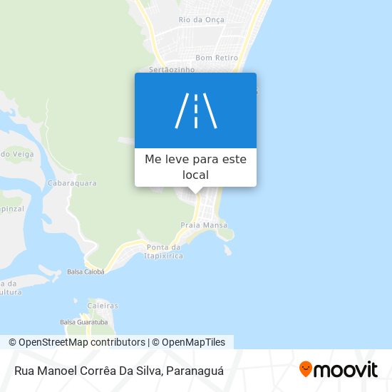 Rua Manoel Corrêa Da Silva mapa