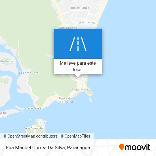 Rua Manoel Corrêa Da Silva mapa