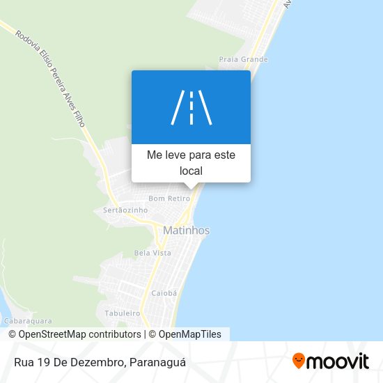 Rua 19 De Dezembro mapa