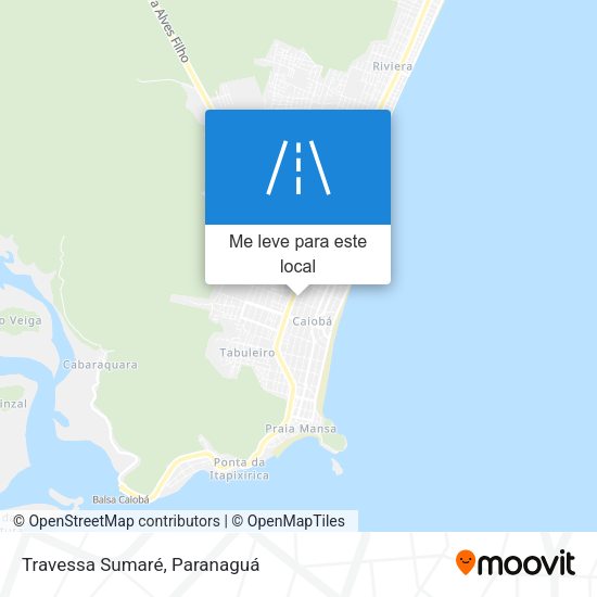 Travessa Sumaré mapa