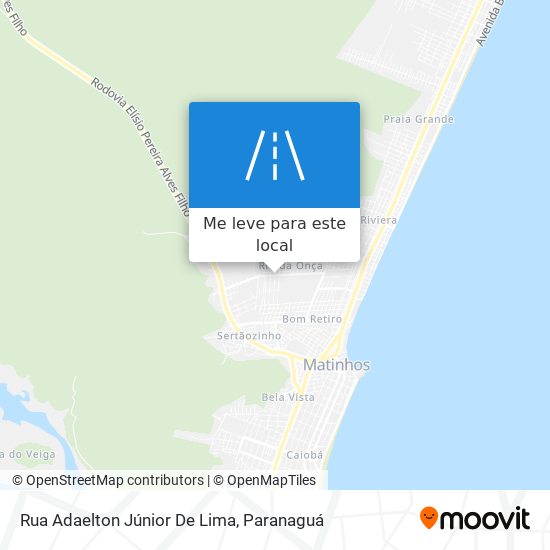 Rua Adaelton Júnior De Lima mapa