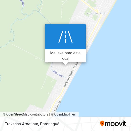 Travessa Ametista mapa