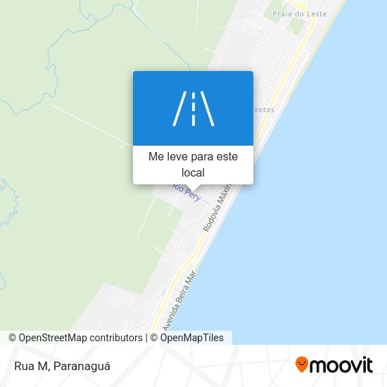 Rua M mapa