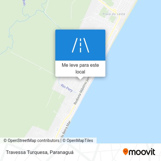Travessa Turquesa mapa
