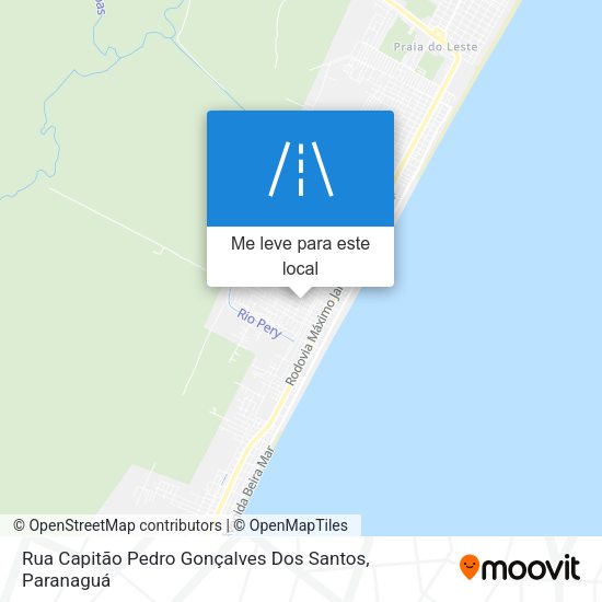 Rua Capitão Pedro Gonçalves Dos Santos mapa