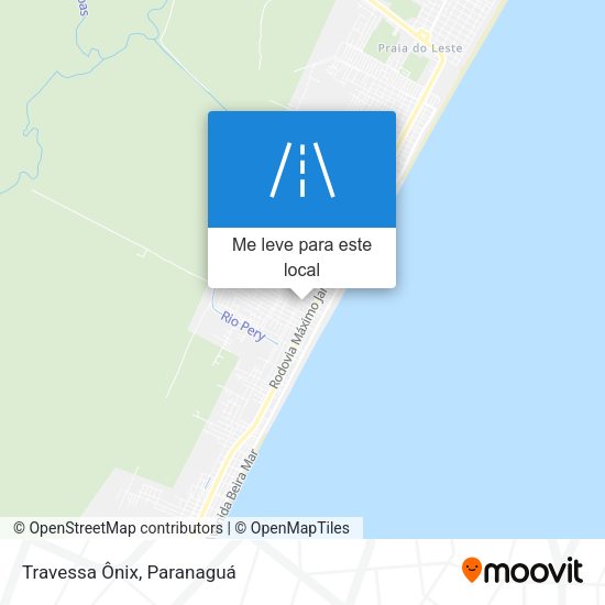 Travessa Ônix mapa
