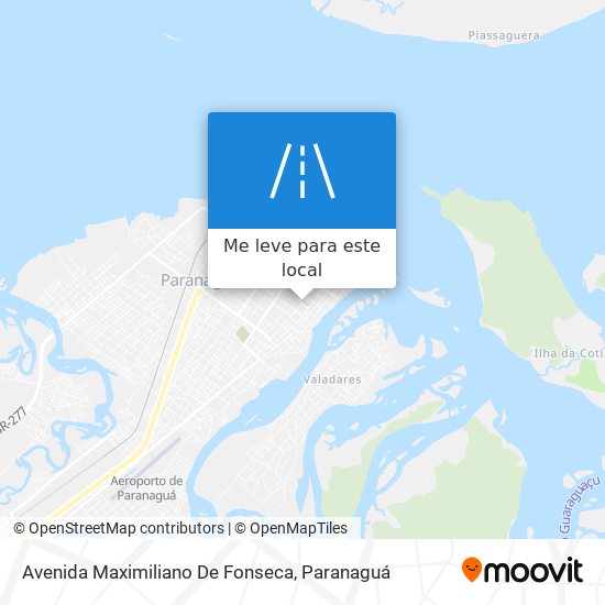 Avenida Maximiliano De Fonseca mapa