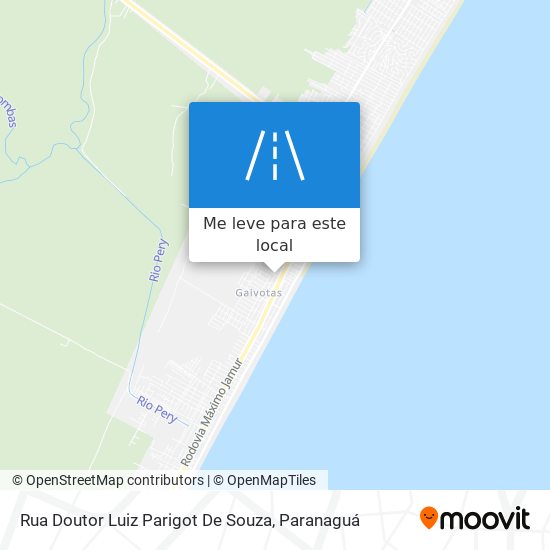 Rua Doutor Luiz Parigot De Souza mapa