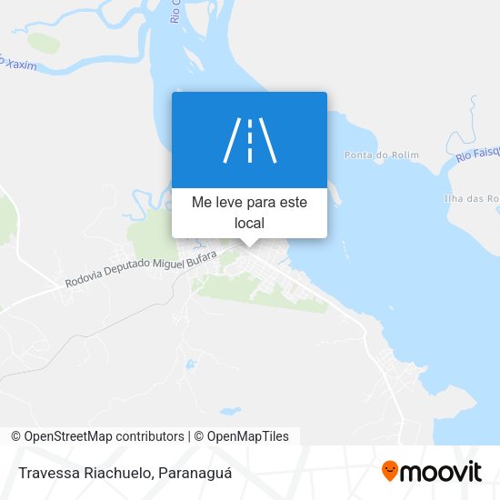 Travessa Riachuelo mapa