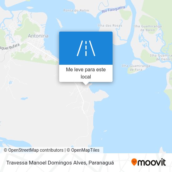 Travessa Manoel Domingos Alves mapa