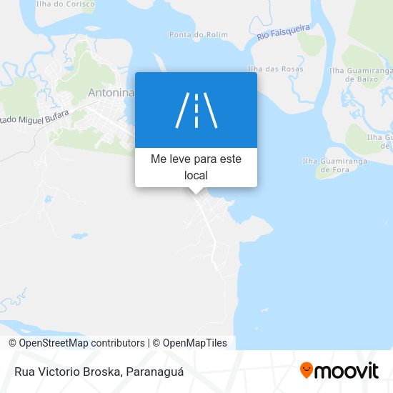 Rua Victorio Broska mapa
