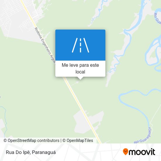 Rua Do Ipê mapa
