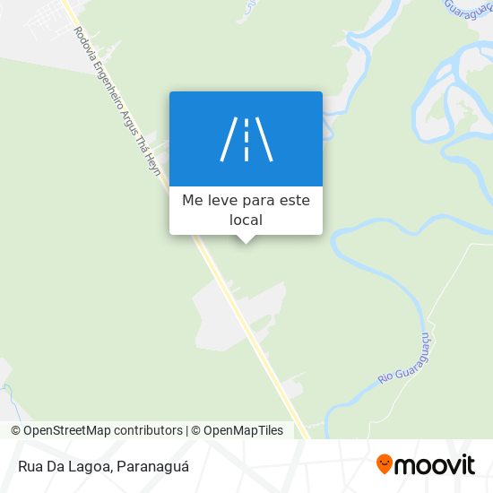 Rua Da Lagoa mapa