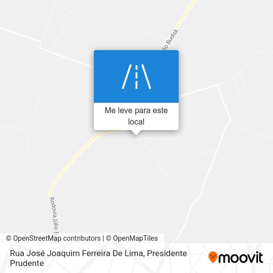 Rua José Joaquim Ferreira De Lima mapa