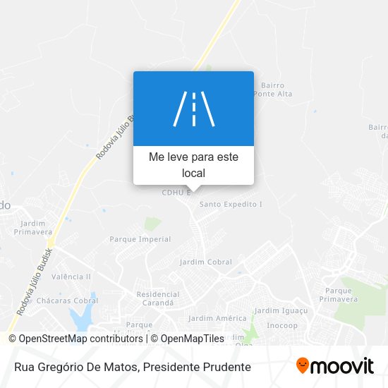 Rua Gregório De Matos mapa