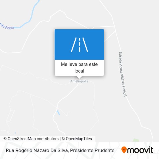 Rua Rogério Názaro Da Silva mapa