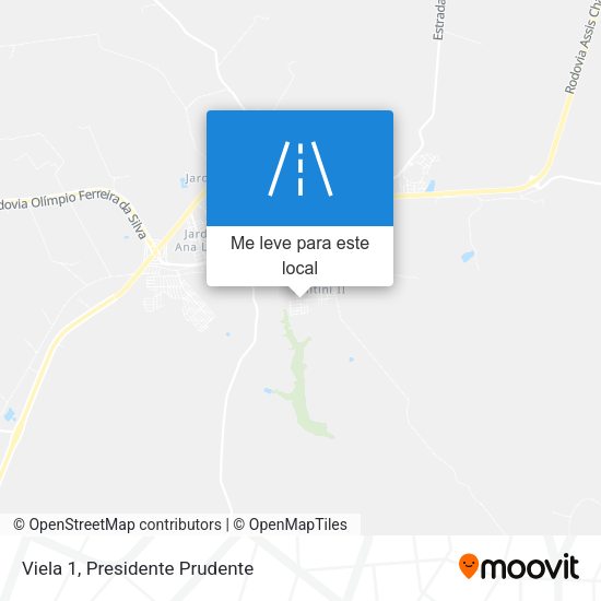Viela 1 mapa