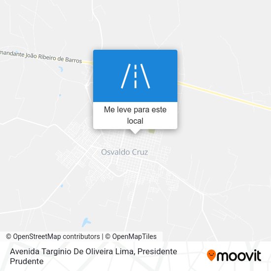 Avenida Targinio De Oliveira Lima mapa