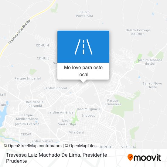 Travessa Luiz Machado De Lima mapa