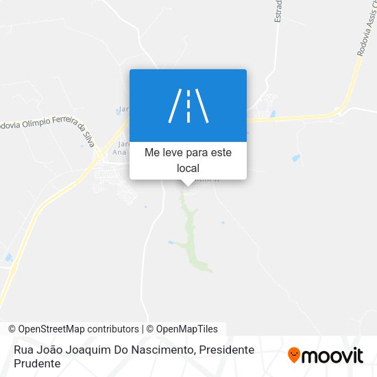 Rua João Joaquim Do Nascimento mapa