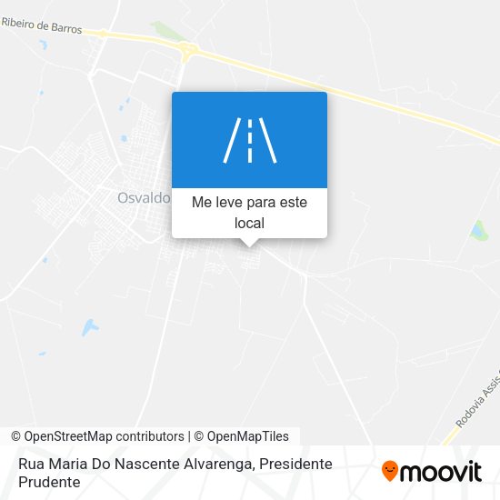 Rua Maria Do Nascente Alvarenga mapa