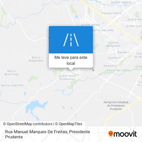 Rua Manuel Marques De Freitas mapa