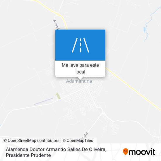 Alamenda Doutor Armando Salles De Oliveira mapa