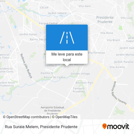 Rua Suraia Melem mapa