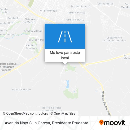 Avenida Nayr Silla Garcya mapa