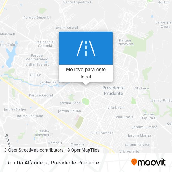 Rua Da Alfândega mapa