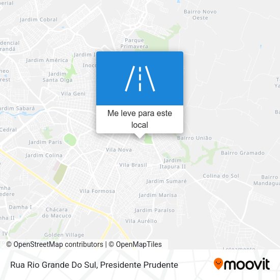 Rua Rio Grande Do Sul mapa