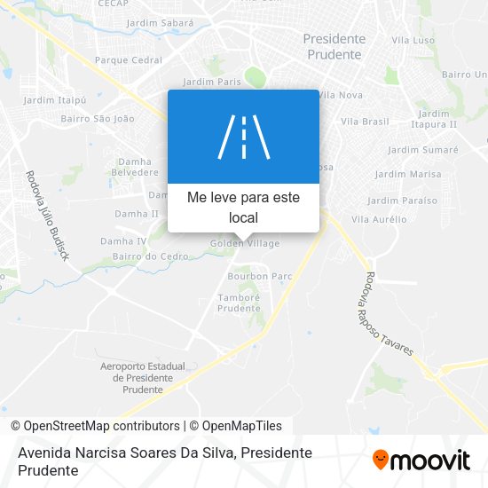 Avenida Narcisa Soares Da Silva mapa