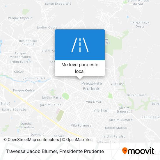 Travessa Jacob Blumer mapa