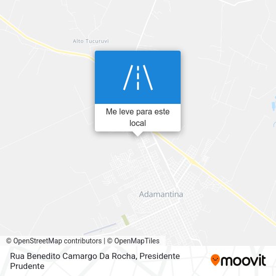 Rua Benedito Camargo Da Rocha mapa