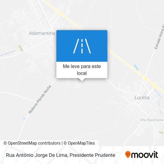 Rua Antônio Jorge De Lima mapa