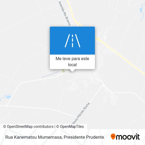 Rua Kanematsu Mumemasa mapa