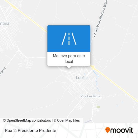 Rua 2 mapa