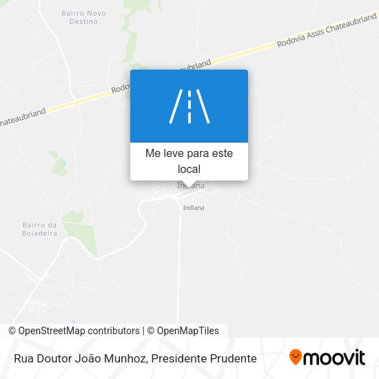 Rua Doutor João Munhoz mapa