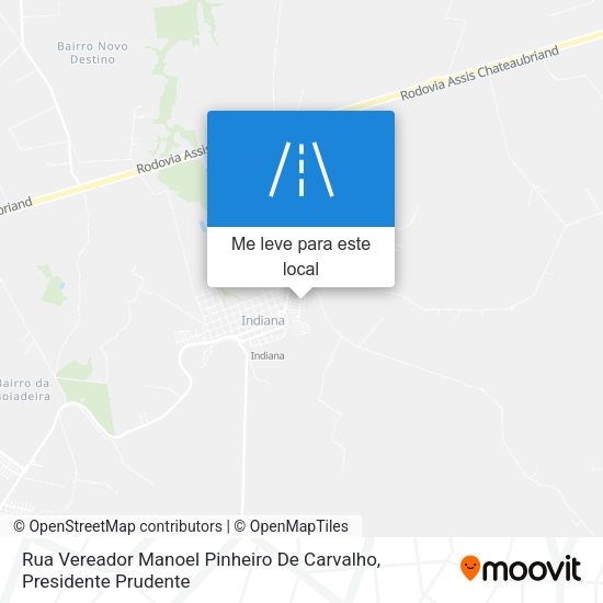 Rua Vereador Manoel Pinheiro De Carvalho mapa