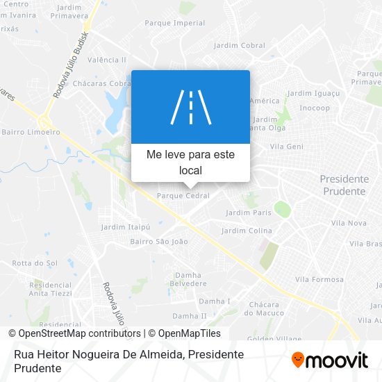 Rua Heitor Nogueira De Almeida mapa