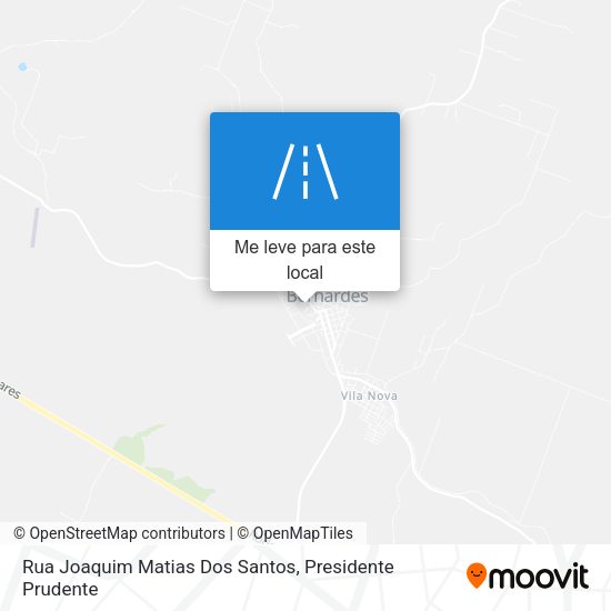 Rua Joaquim Matias Dos Santos mapa