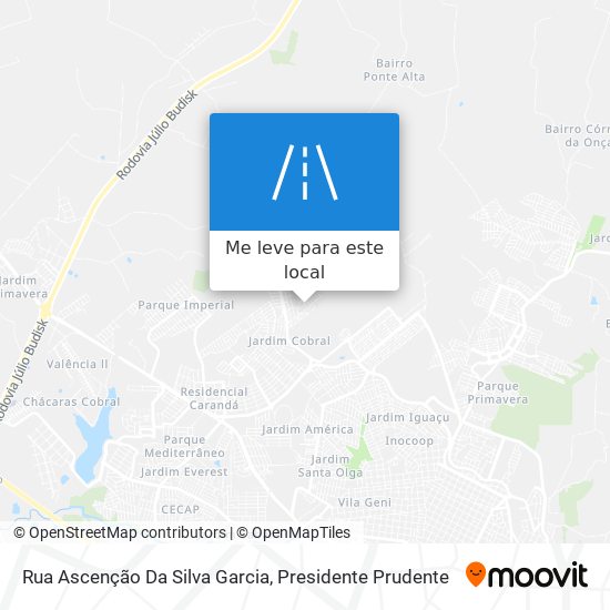 Rua Ascenção Da Silva Garcia mapa