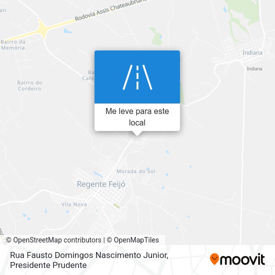 Rua Fausto Domingos Nascimento Junior mapa