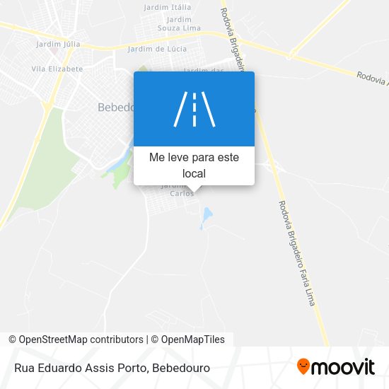 Rua Eduardo Assis Porto mapa