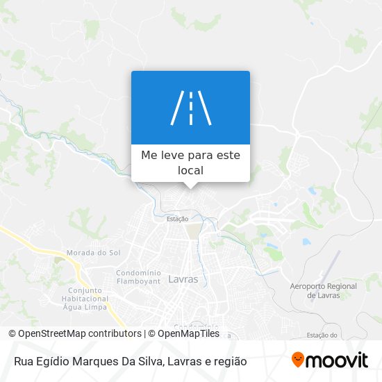 Rua Egídio Marques Da Silva mapa